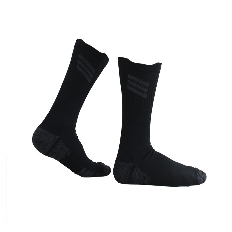 BES-3 Pack of MENS 1/2 TERRY CREW(Black/White/Gray) - الصورة 3