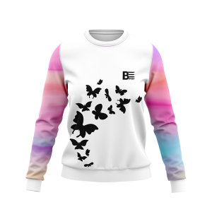 Ladies Butterfly Sweatshirt